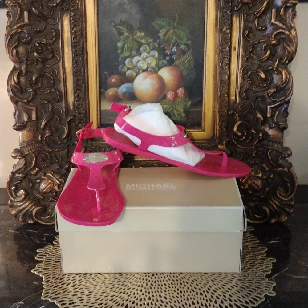 Michael Kors Jelly Sandals SOLD SOLD - Picture 1 of 7